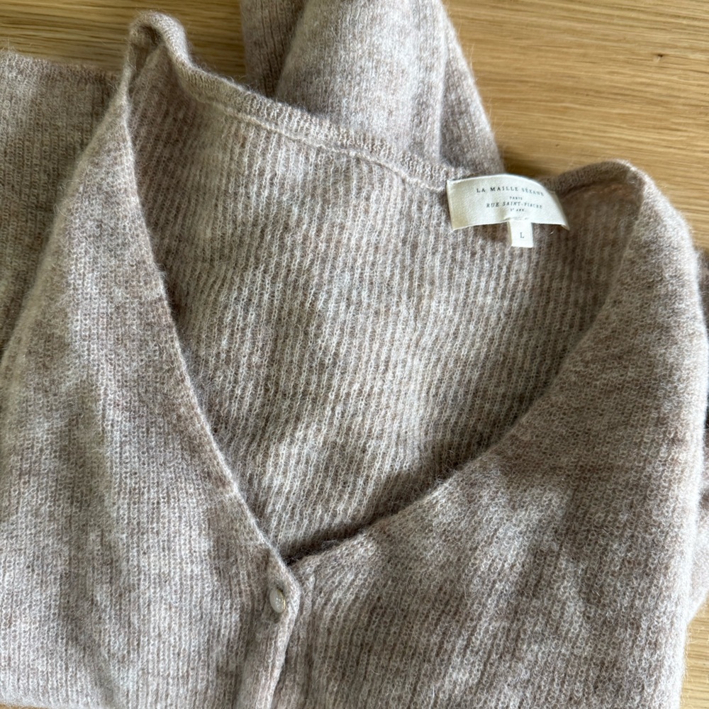 Sezane cardigan